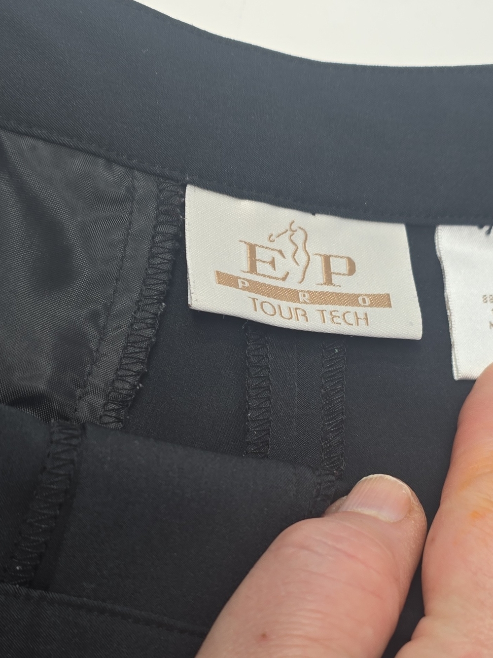 EP Pro Woman's Black Tour Tech Golf Short